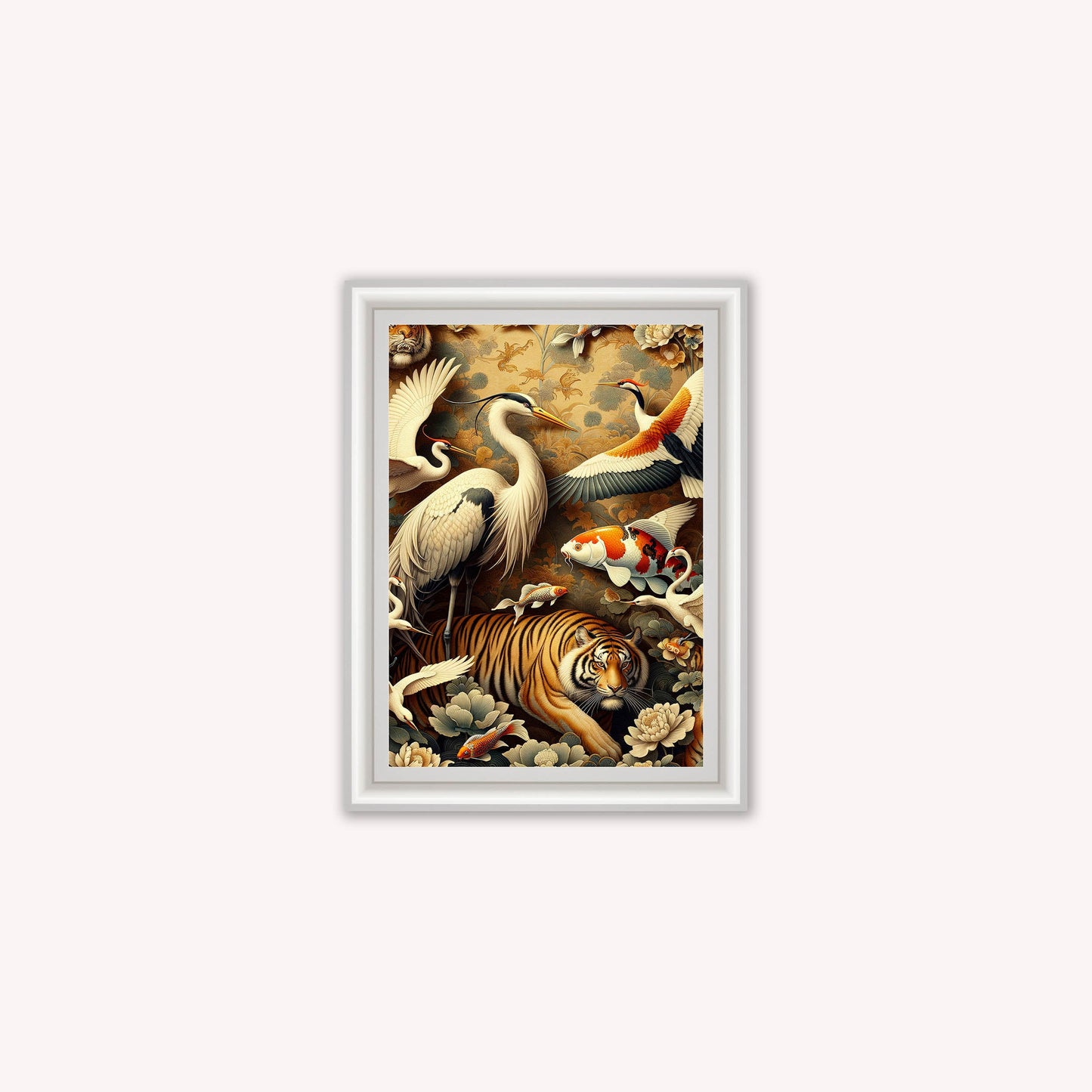 Luxury Velvet Art Print - Orient 3 Framed Wall Art