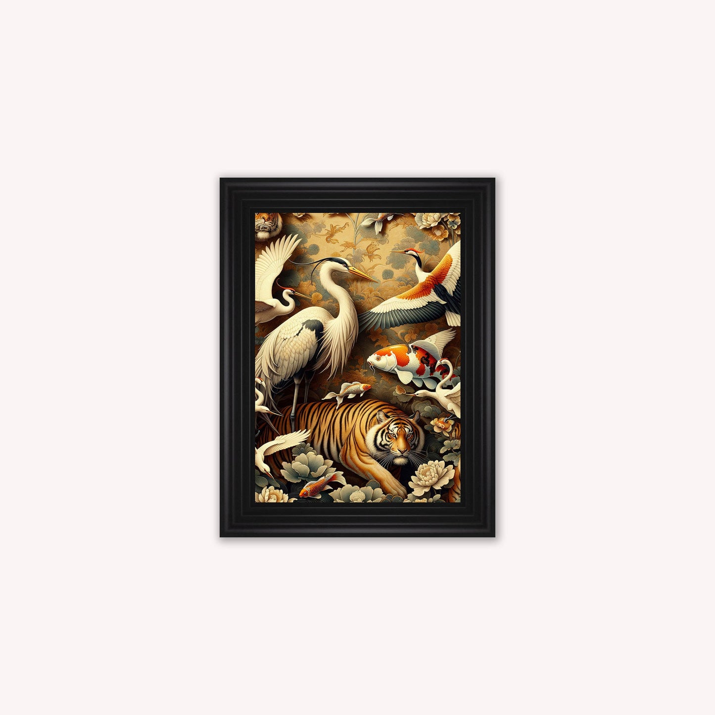 Luxury Velvet Art Print - Orient 3 Framed Wall Art