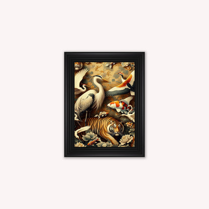 Luxury Velvet Art Print - Orient 3 Framed Wall Art
