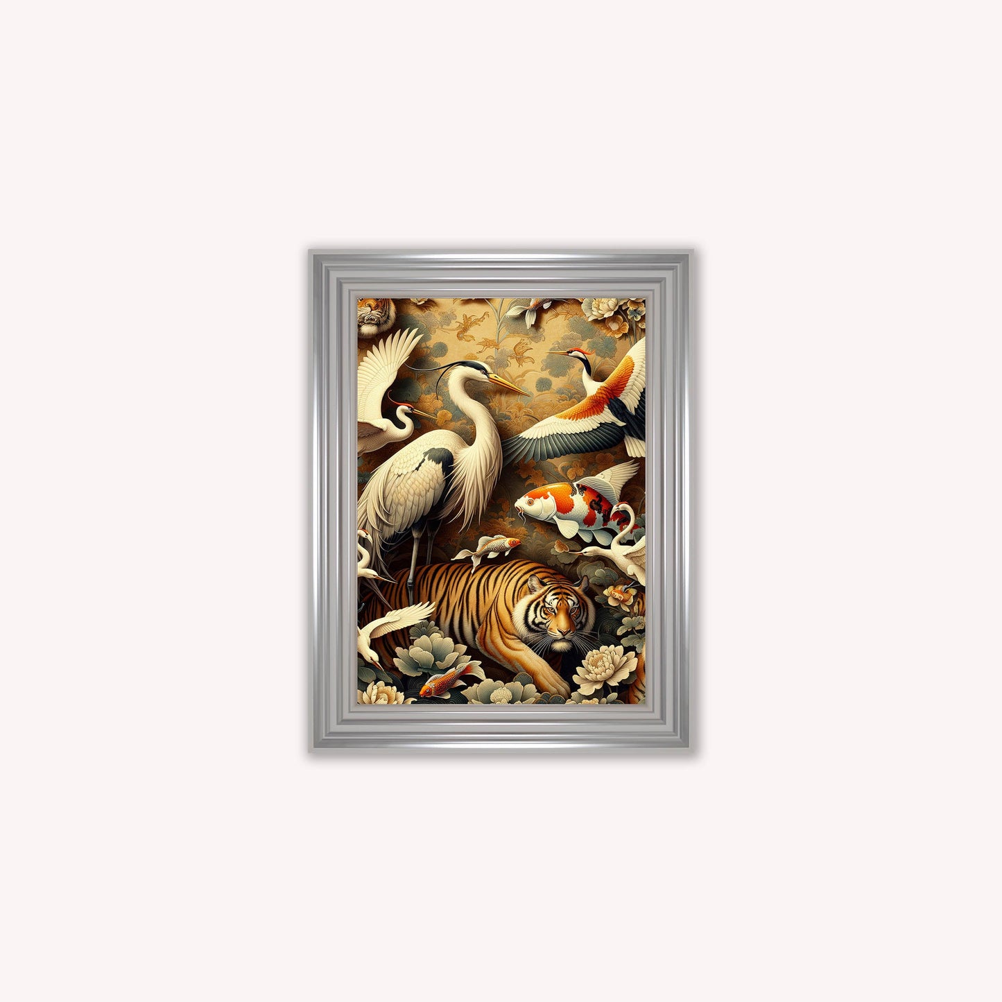 Luxury Velvet Art Print - Orient 3 Framed Wall Art