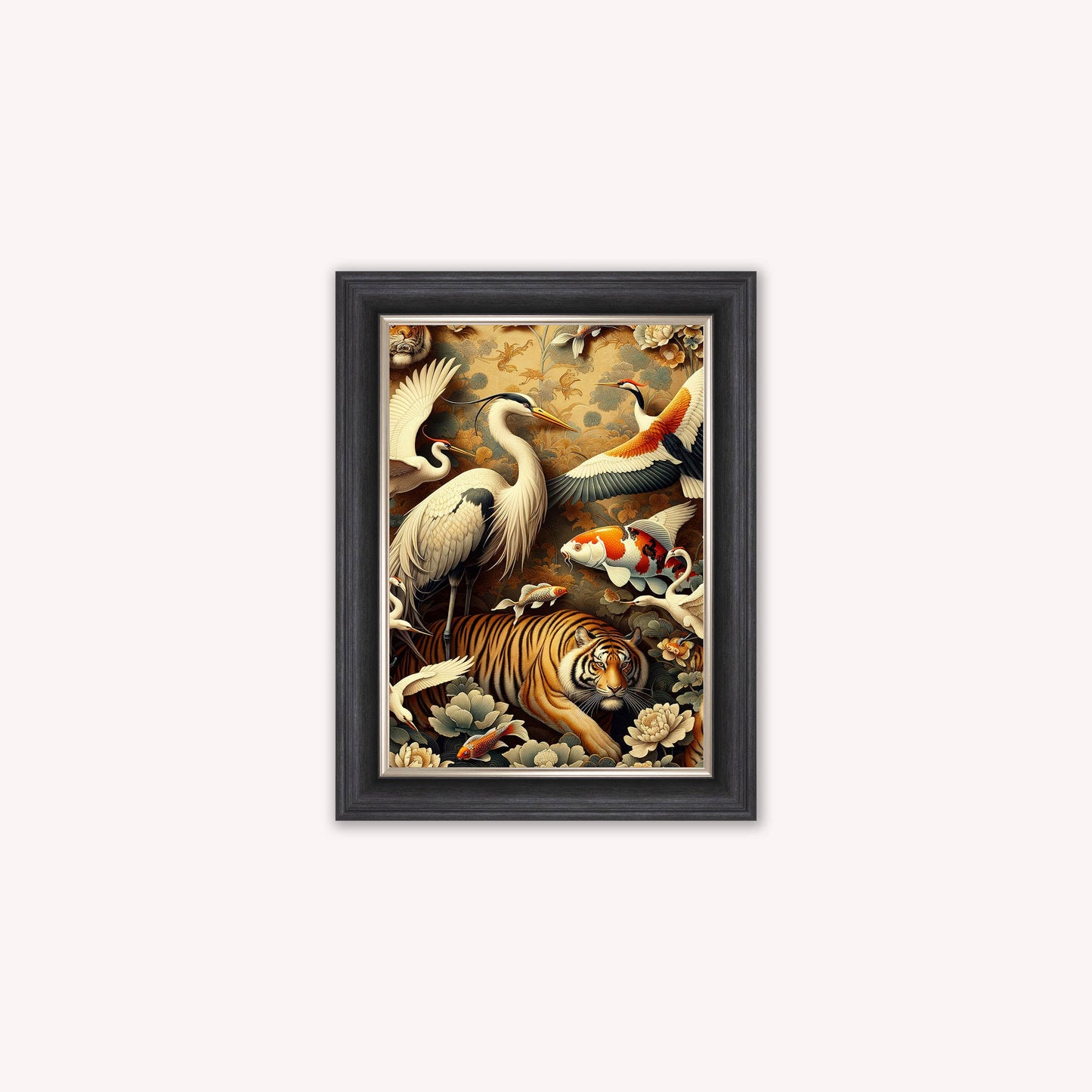 Luxury Velvet Art Print - Orient 3 Framed Wall Art