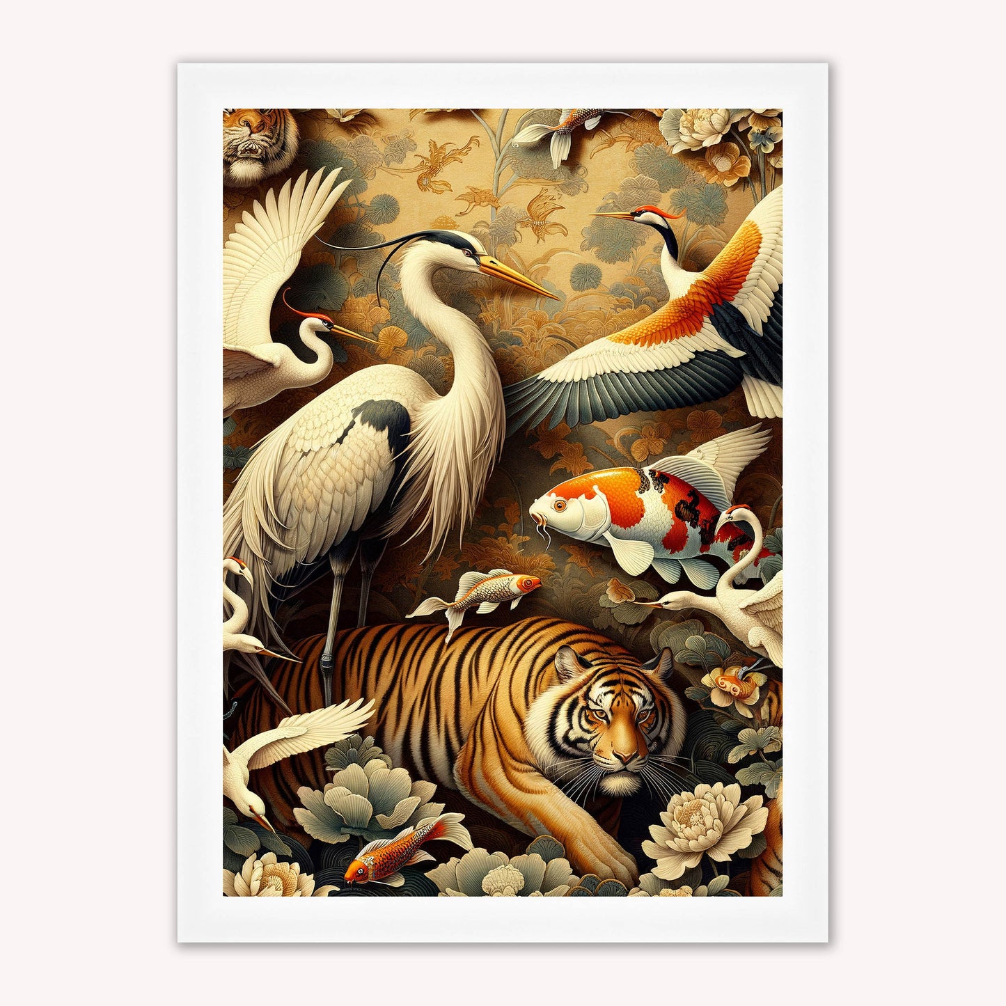 Luxury Velvet Art Print - Orient 3 Framed Wall Art