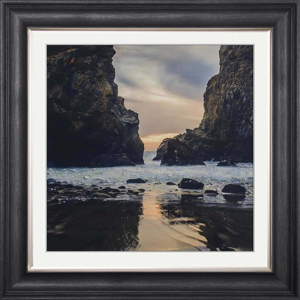 Hidden Beach Framed Wall Art