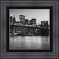 Brooklyn Bridge At Night Framed Wall Art