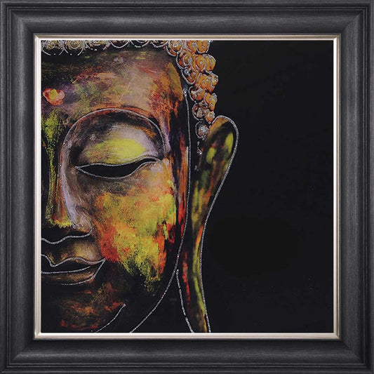Colourful Buddha Framed Wall Art