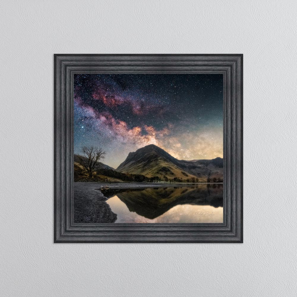 Buttermere Shore Milky Way Framed Wall Art