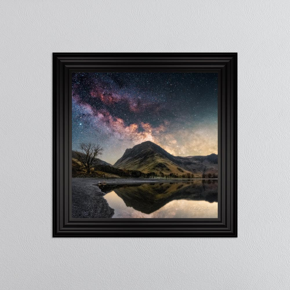 Buttermere Shore Milky Way Framed Wall Art