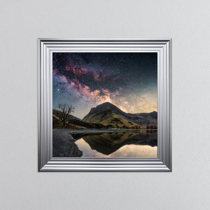 Buttermere Shore Milky Way Framed Wall Art