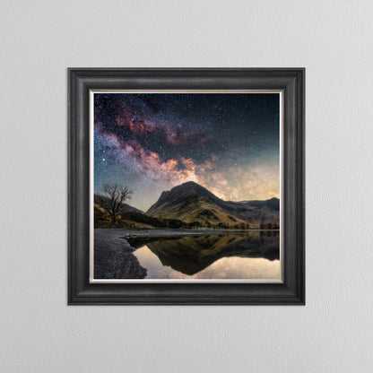 Buttermere Shore Milky Way Framed Wall Art