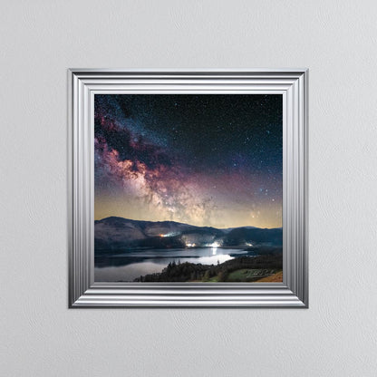 Derwentwater Milky Way Framed Wall Art