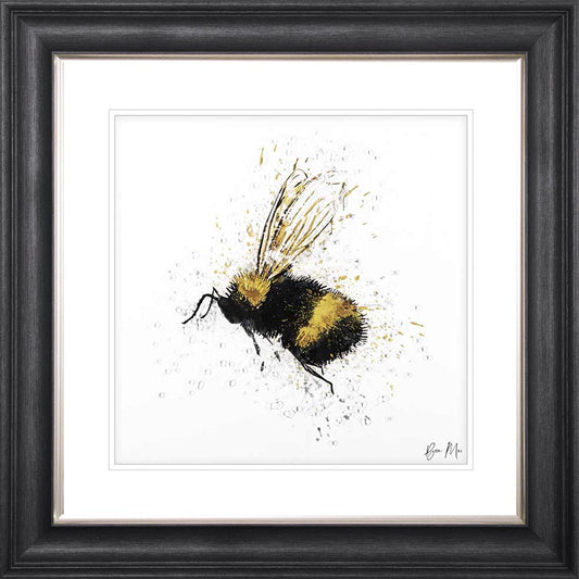 Flying Bee Framed Wall Art