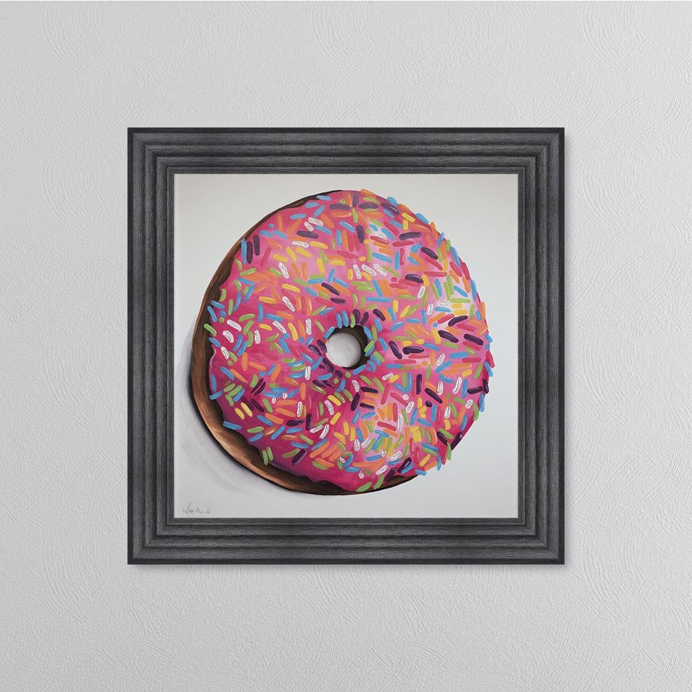 Don't Be A Donut Framed Wall Art