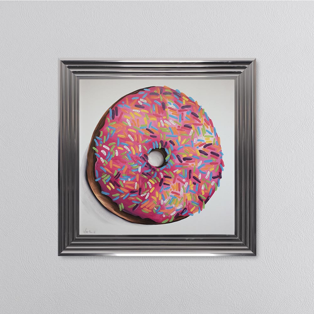 Don't Be A Donut Framed Wall Art