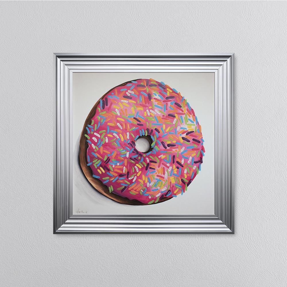Don't Be A Donut Framed Wall Art