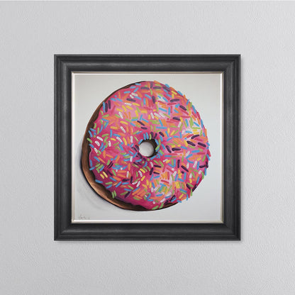 Don't Be A Donut Framed Wall Art