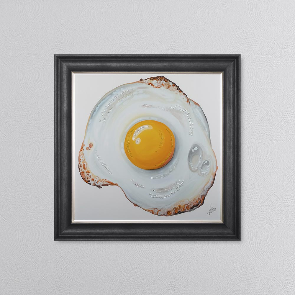 Fried Egg Framed Wall Art