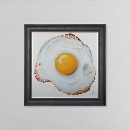 Fried Egg Framed Wall Art