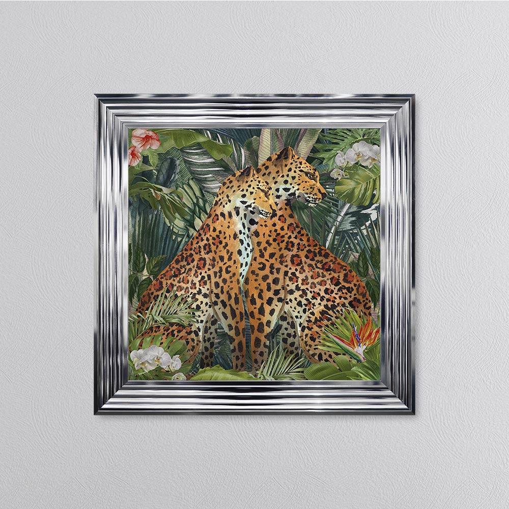 Jungle Love Cheetah Framed Wall Art