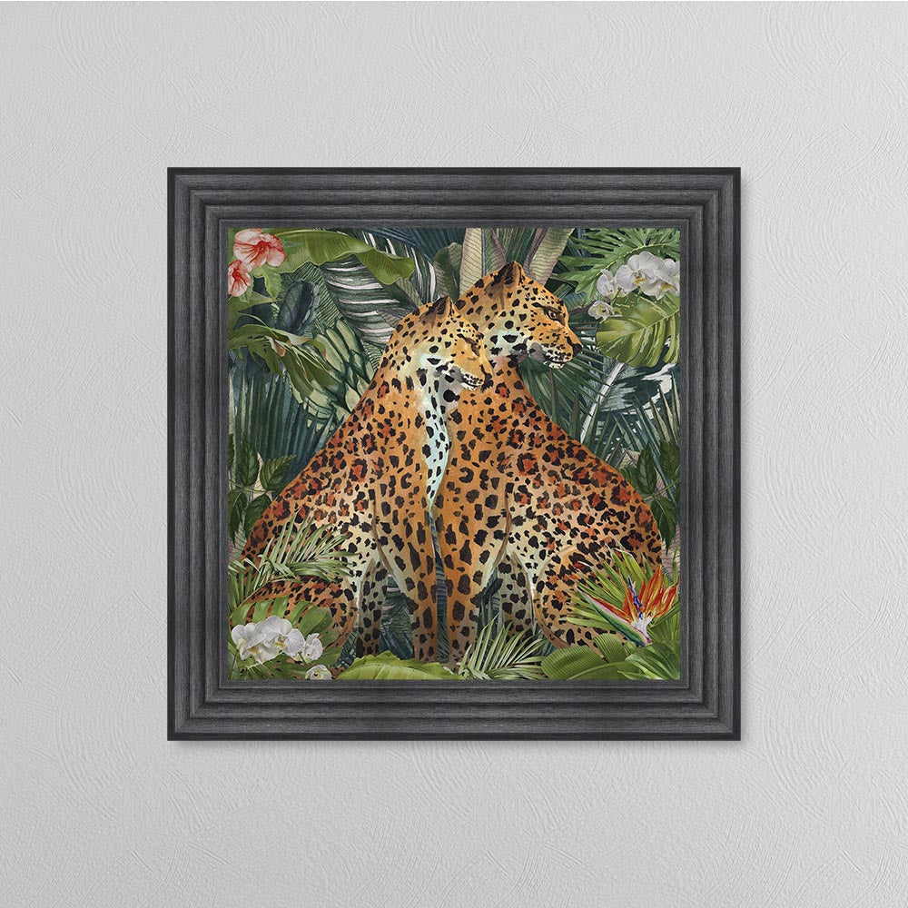 Jungle Love Cheetah Framed Wall Art