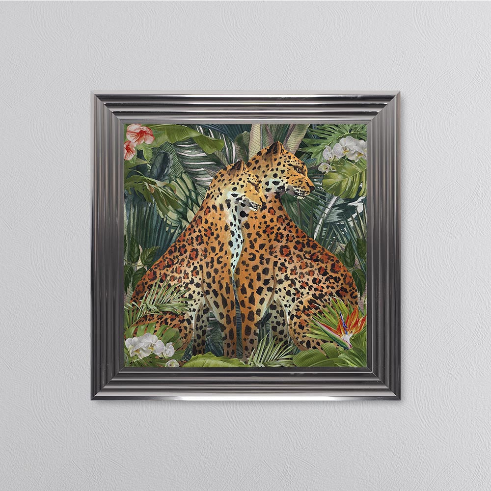 Jungle Love Cheetah Framed Wall Art