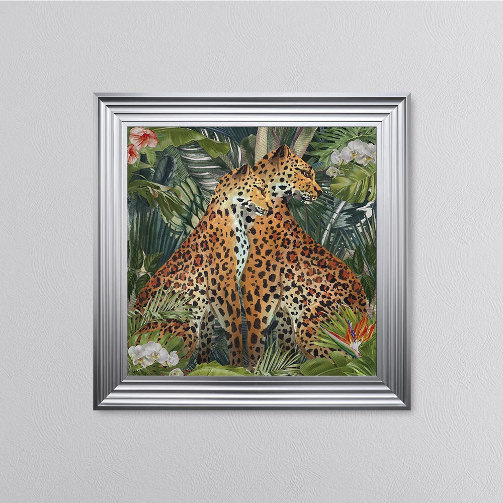 Jungle Love Cheetah Framed Wall Art