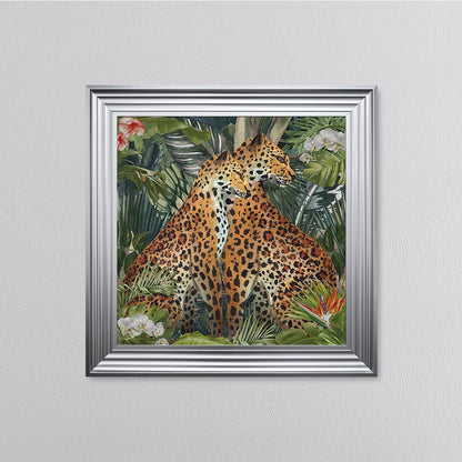Jungle Love Cheetah Framed Wall Art