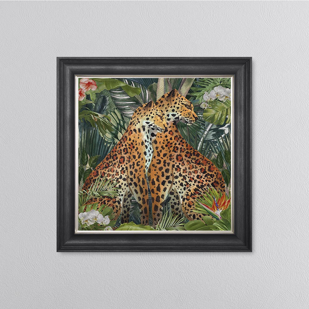 Jungle Love Cheetah Framed Wall Art