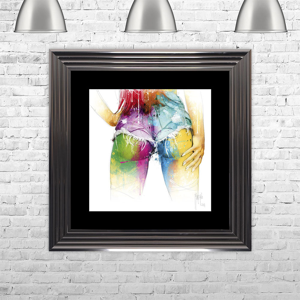 Bum Framed Wall Art
