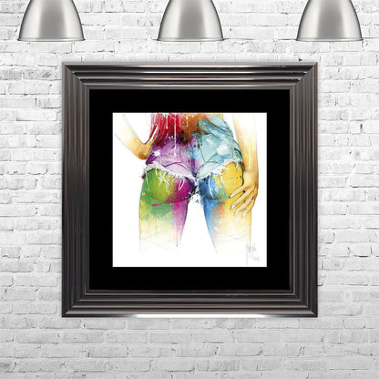 Bum Framed Wall Art