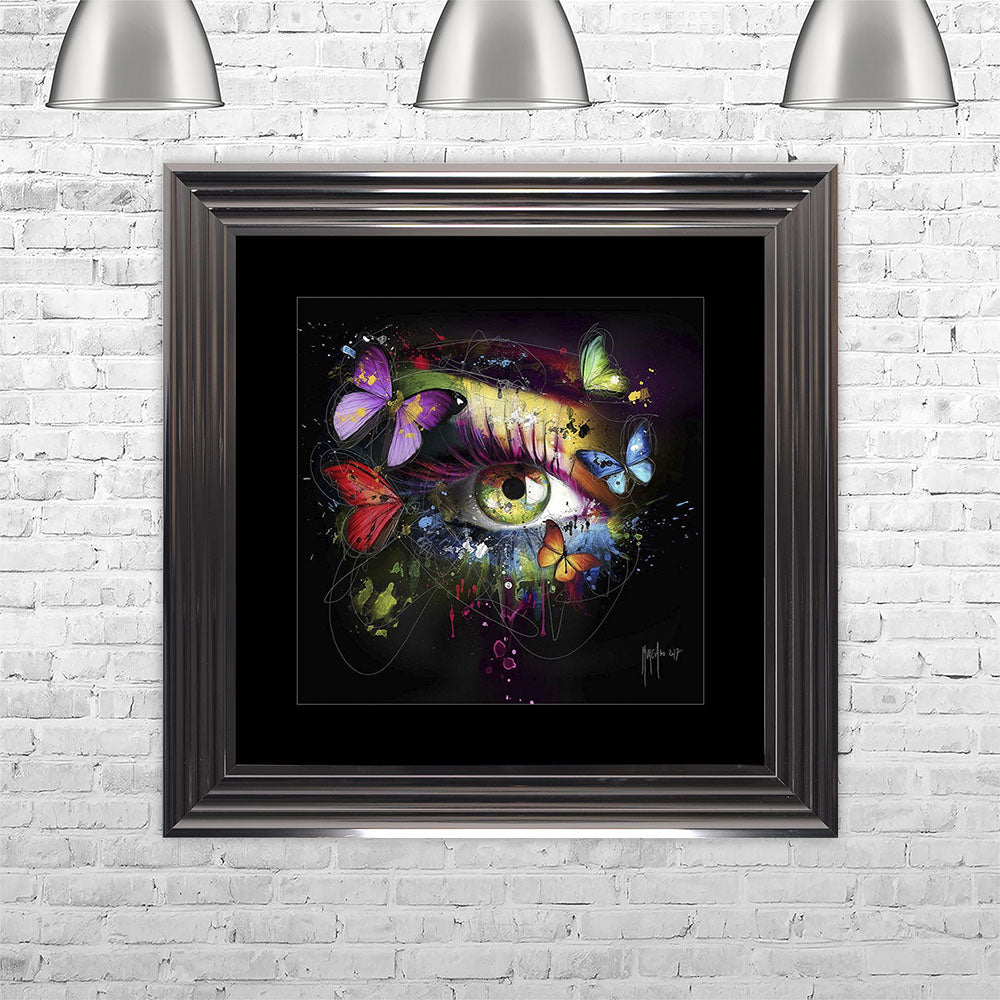 Butterfly Eye Framed Wall Art
