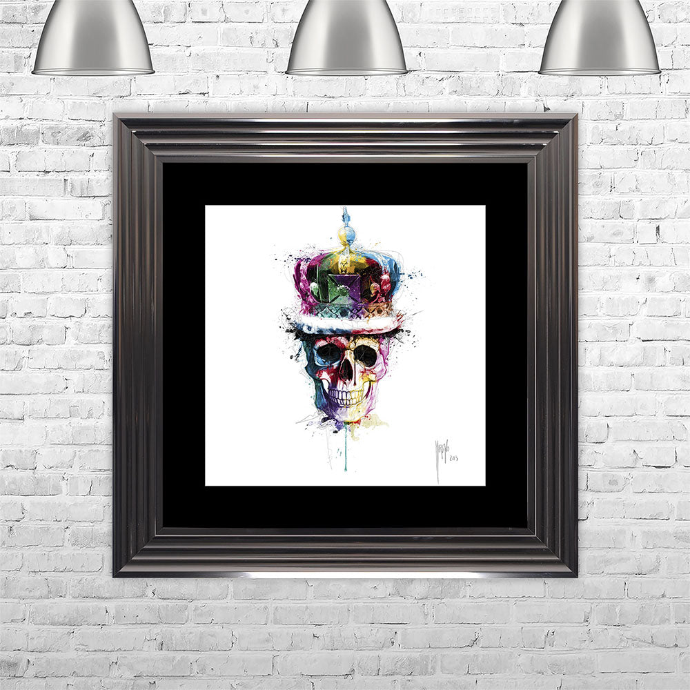 God Save The Queen Framed Wall Art