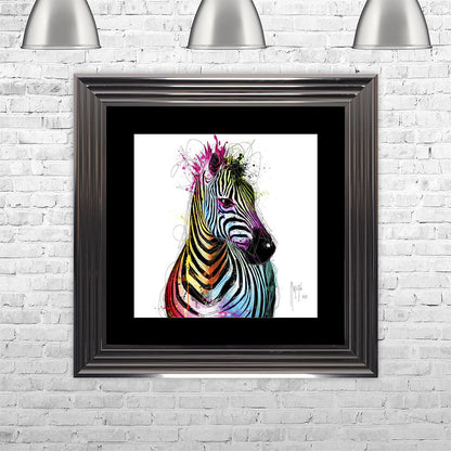 Zebra Framed Wall Art