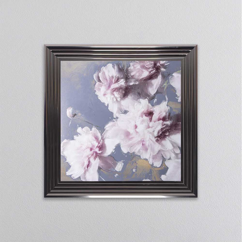 Peony Flowers 2 Framed Wall Art