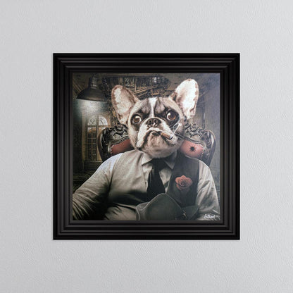 Frenchie Mafia Framed Wall Art