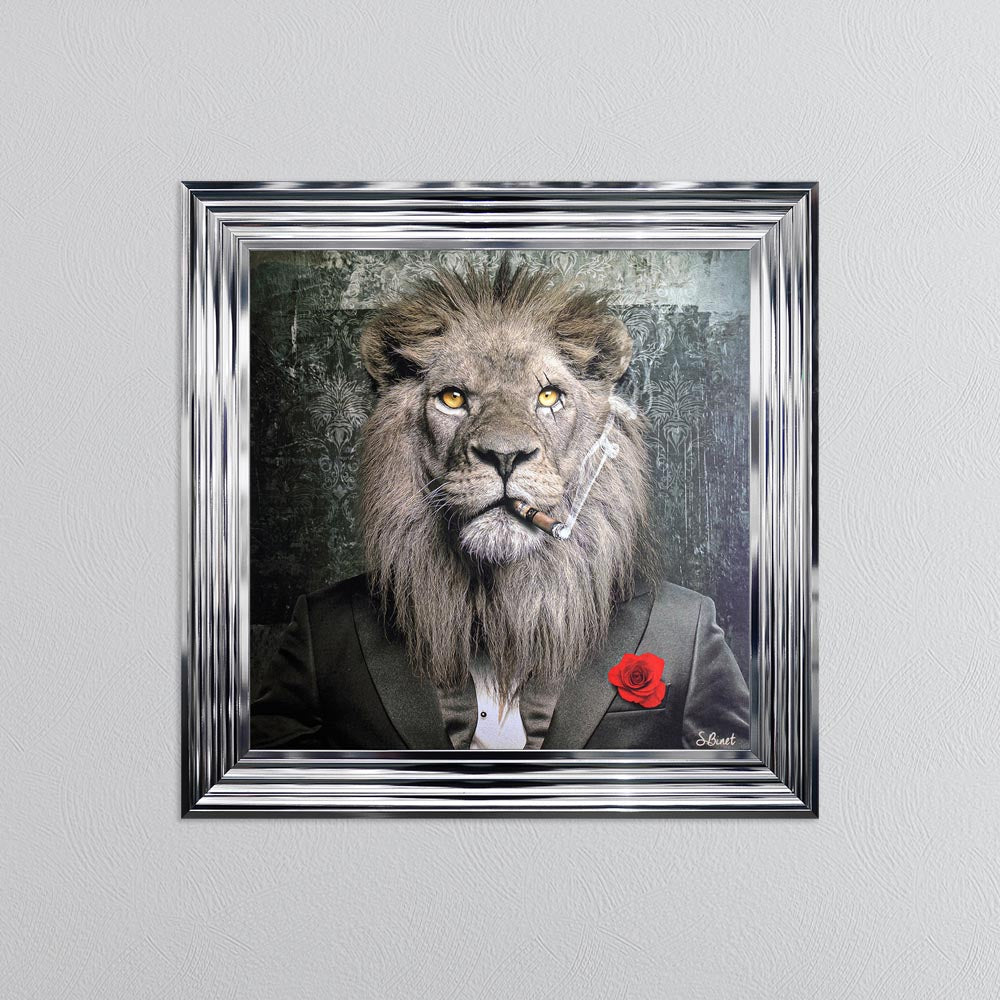 Lion Mafia Framed Wall Art