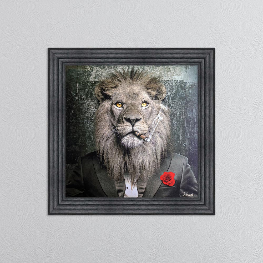Lion Mafia Framed Wall Art
