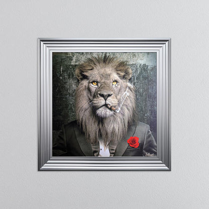 Lion Mafia Framed Wall Art