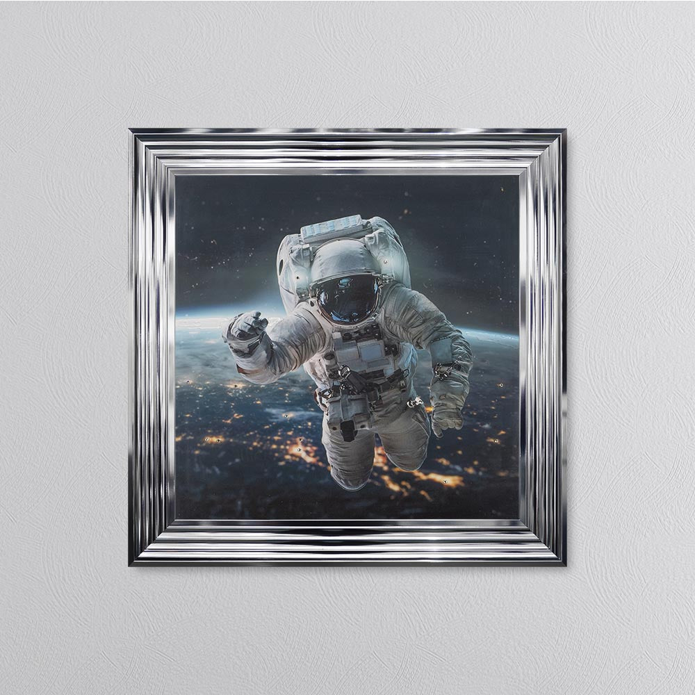 Spaceman Framed Wall Art