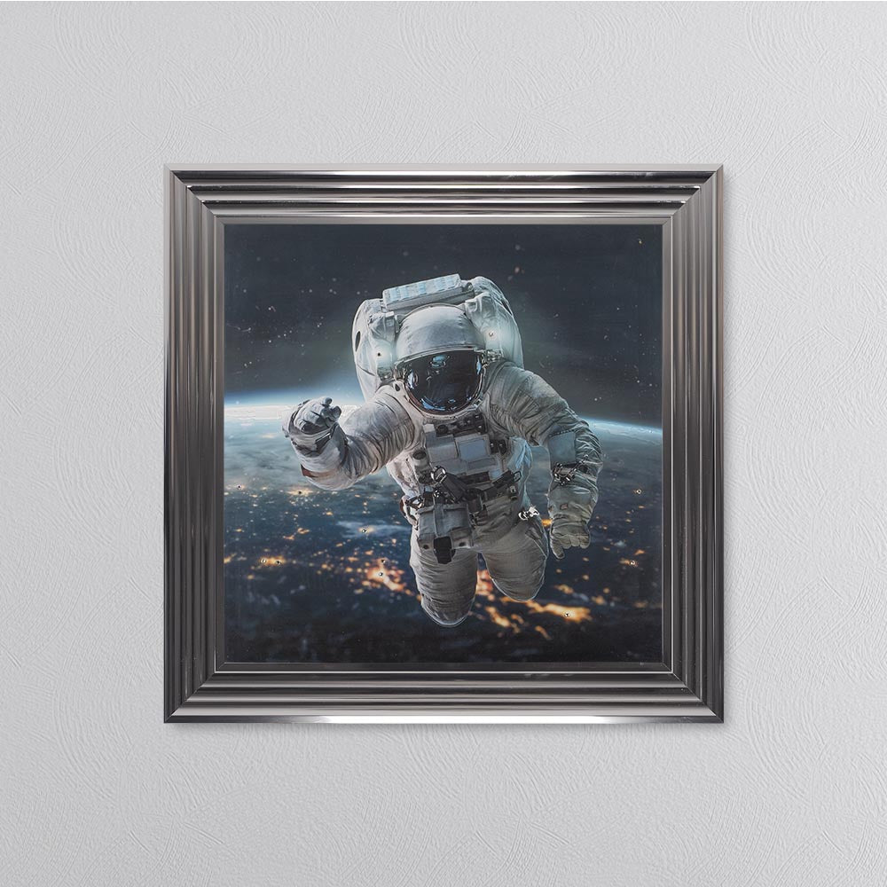 Spaceman Framed Wall Art
