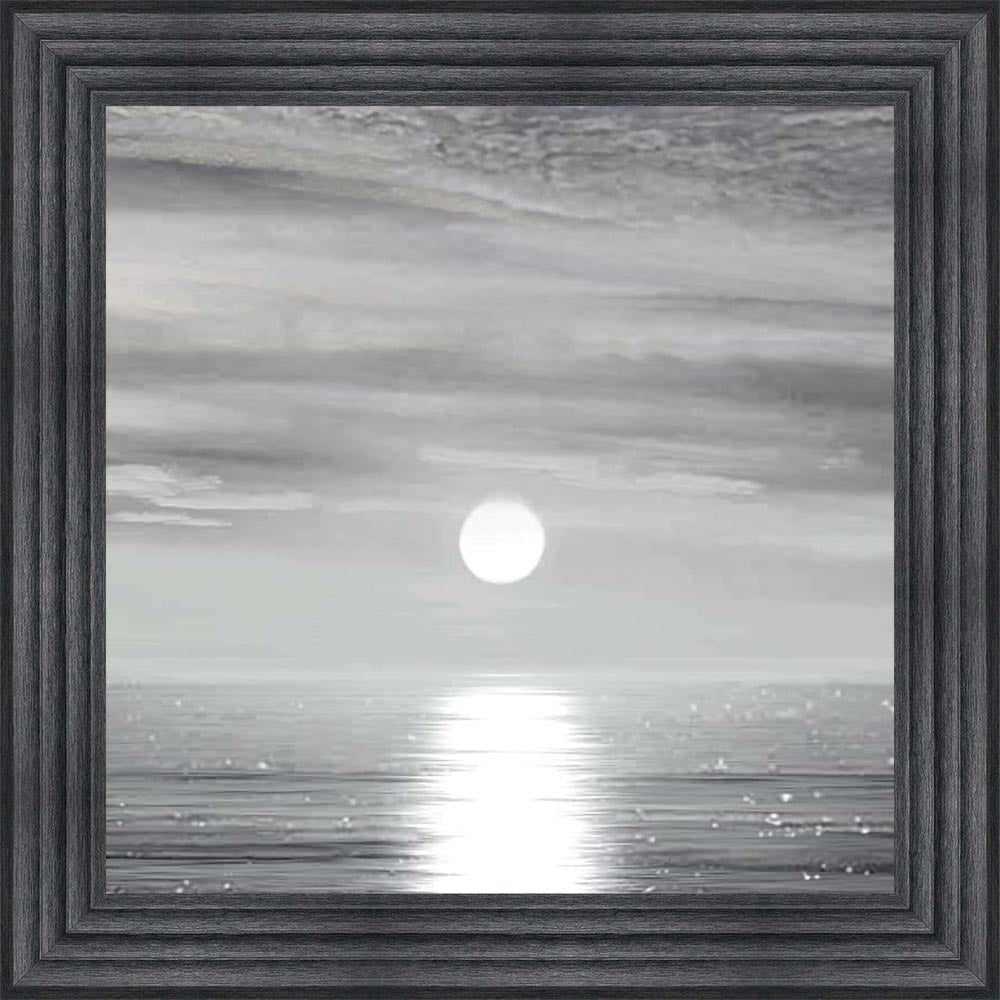 Sunlit Horizon Framed Wall Art