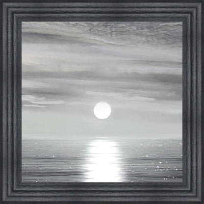 Sunlit Horizon Framed Wall Art