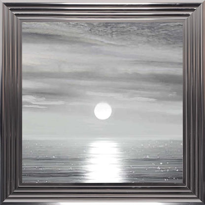 Sunlit Horizon Framed Wall Art
