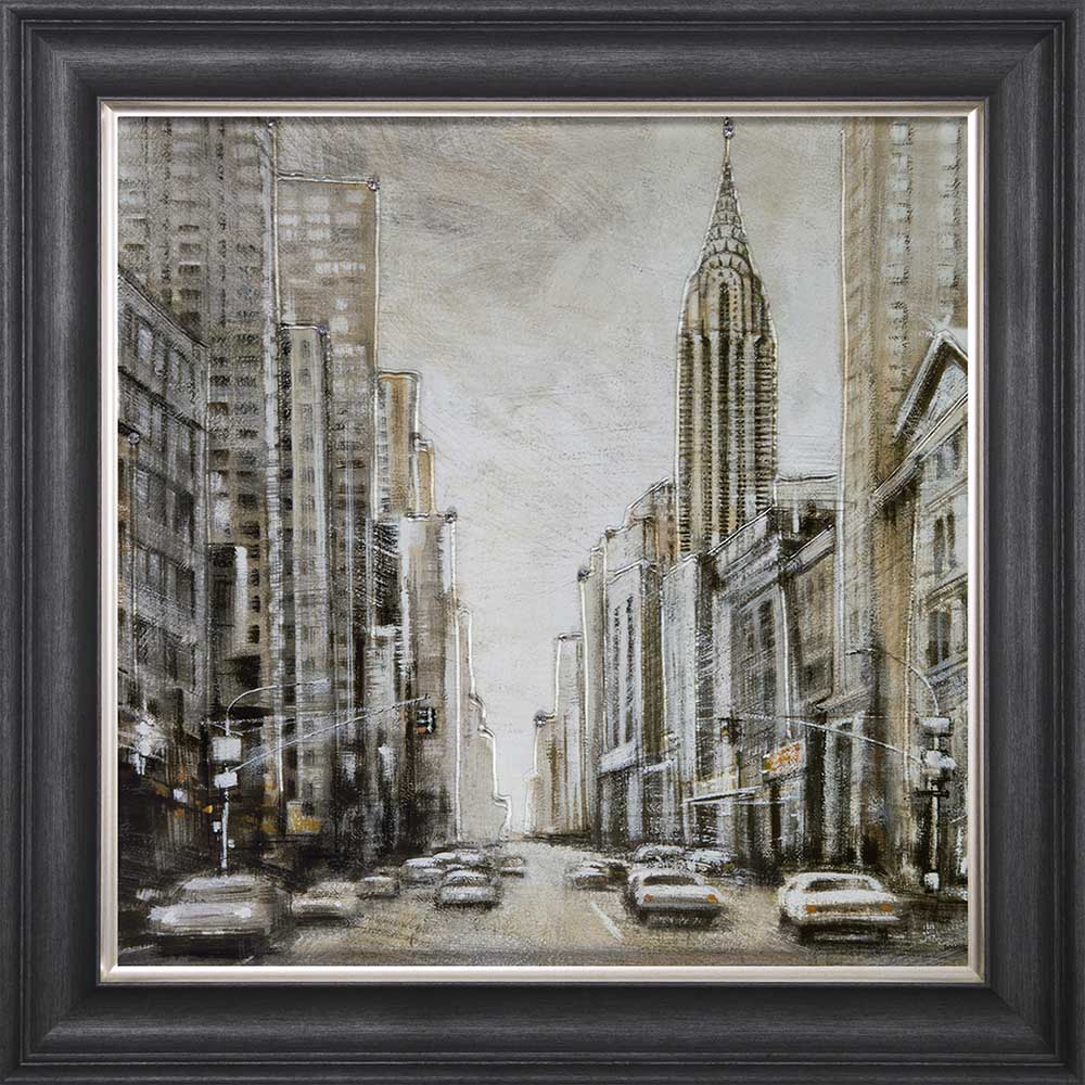 To The Chrysler Building Framed Wall Art
