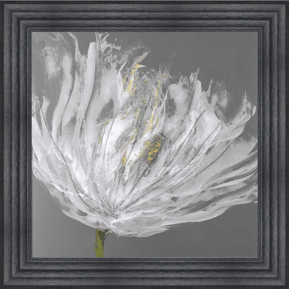Single White Tulip Framed Wall Art