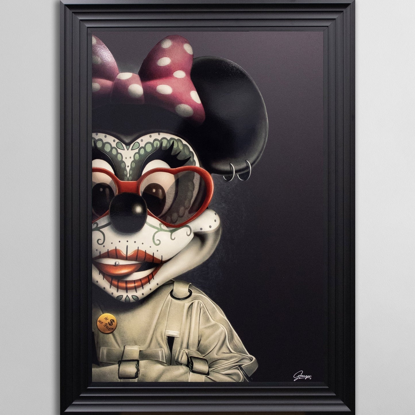 Bad Mrs Mouse by Alexandre Granger Framed Wall Art