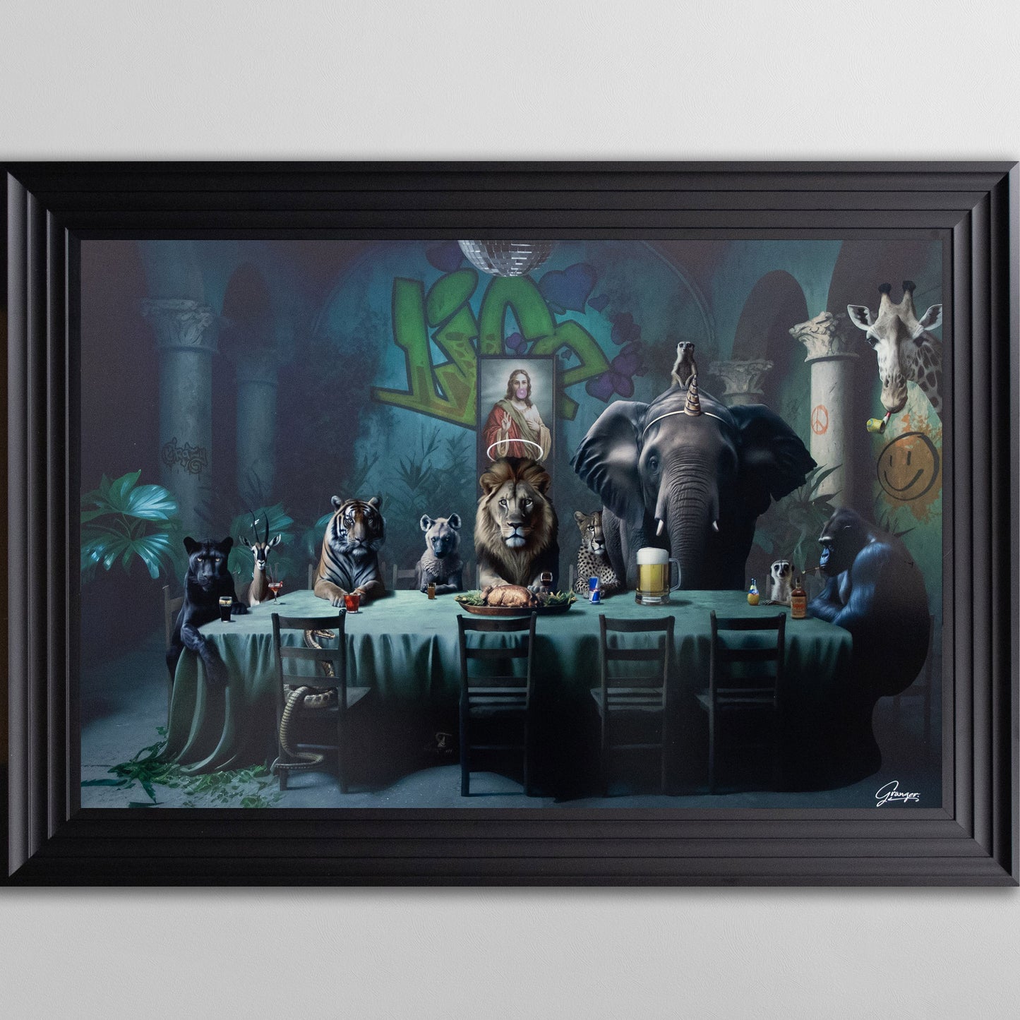 La Cne by Alexandre Granger Framed Wall Art