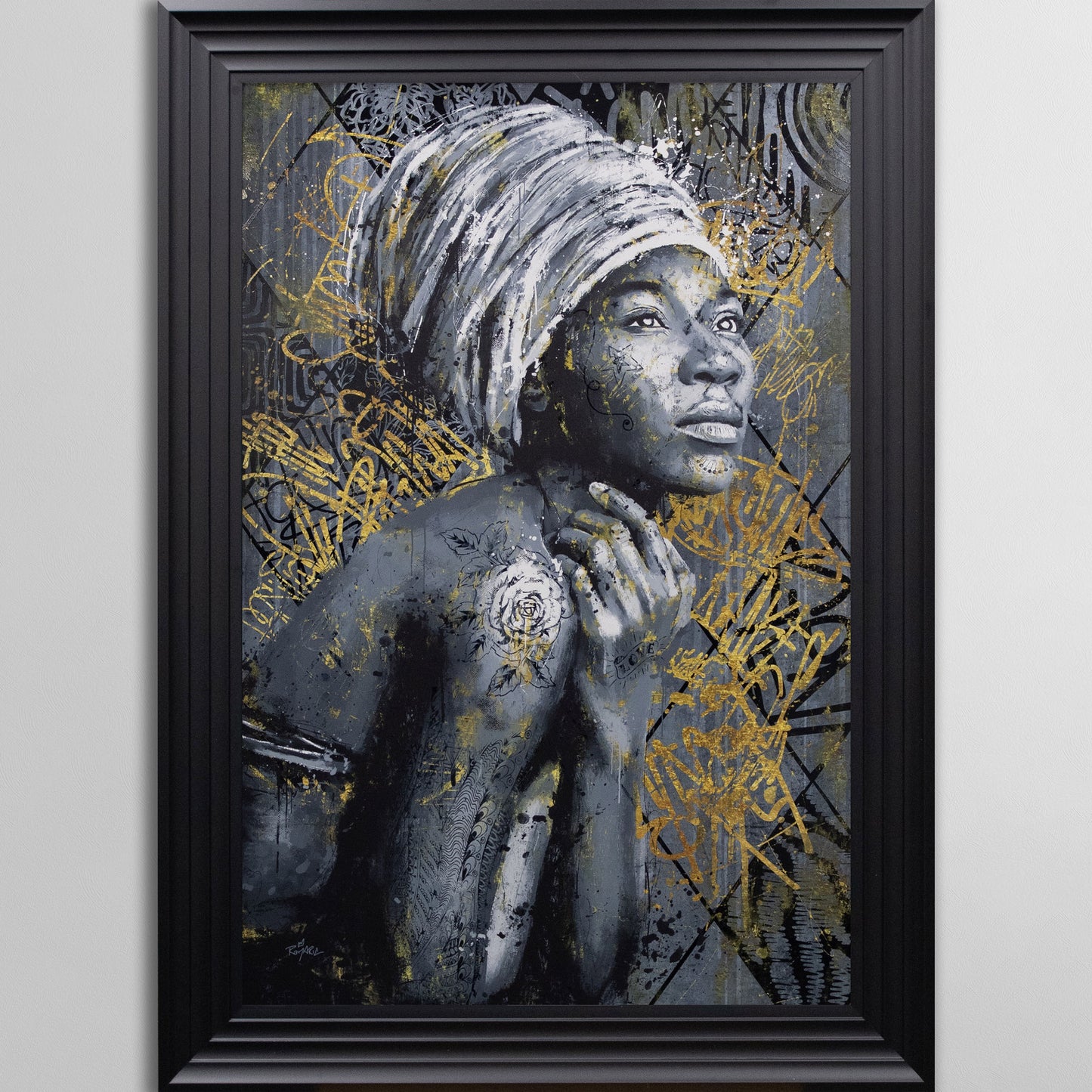 Coumba by Romaric Framed Wall Art