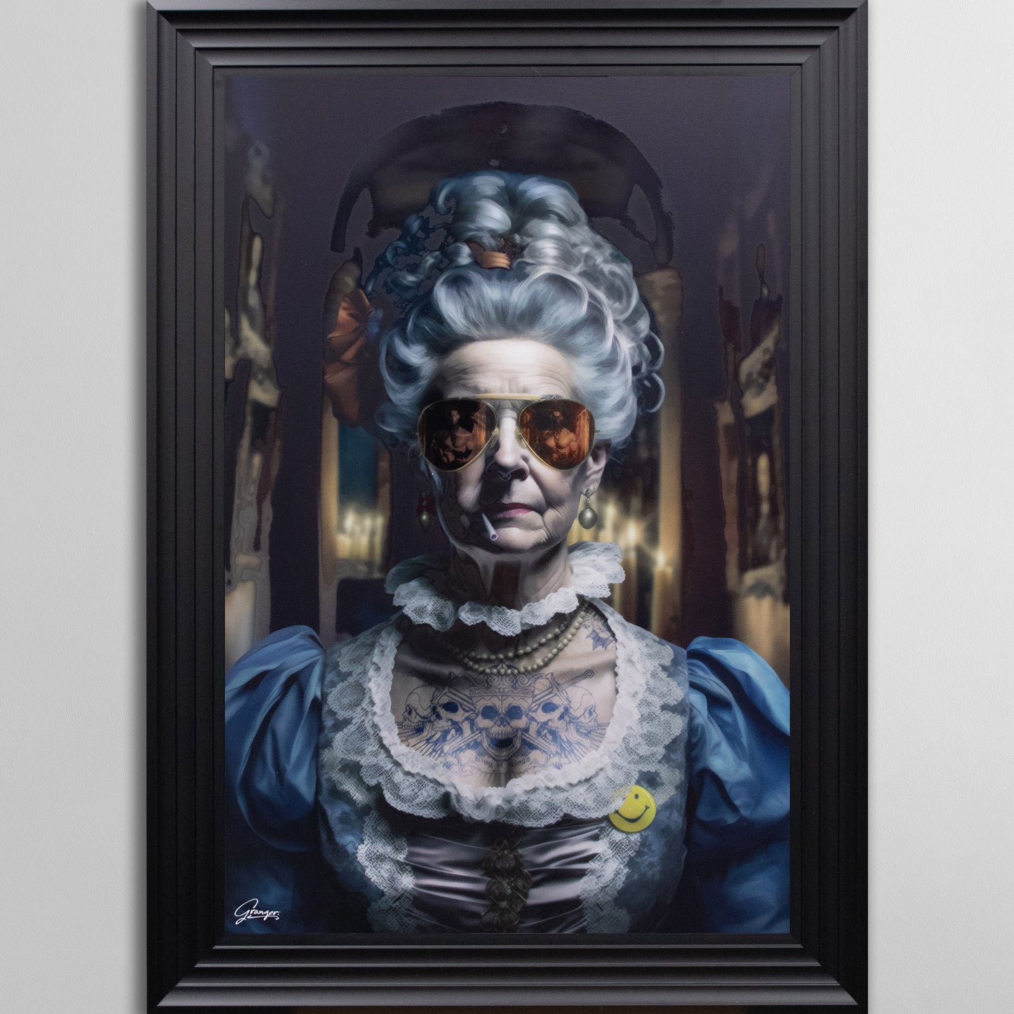 Tante Agathe by Alexandre Granger Framed Wall Art