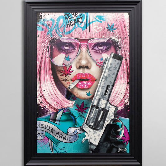 Rebelia by Sarah B Framed Wall Art