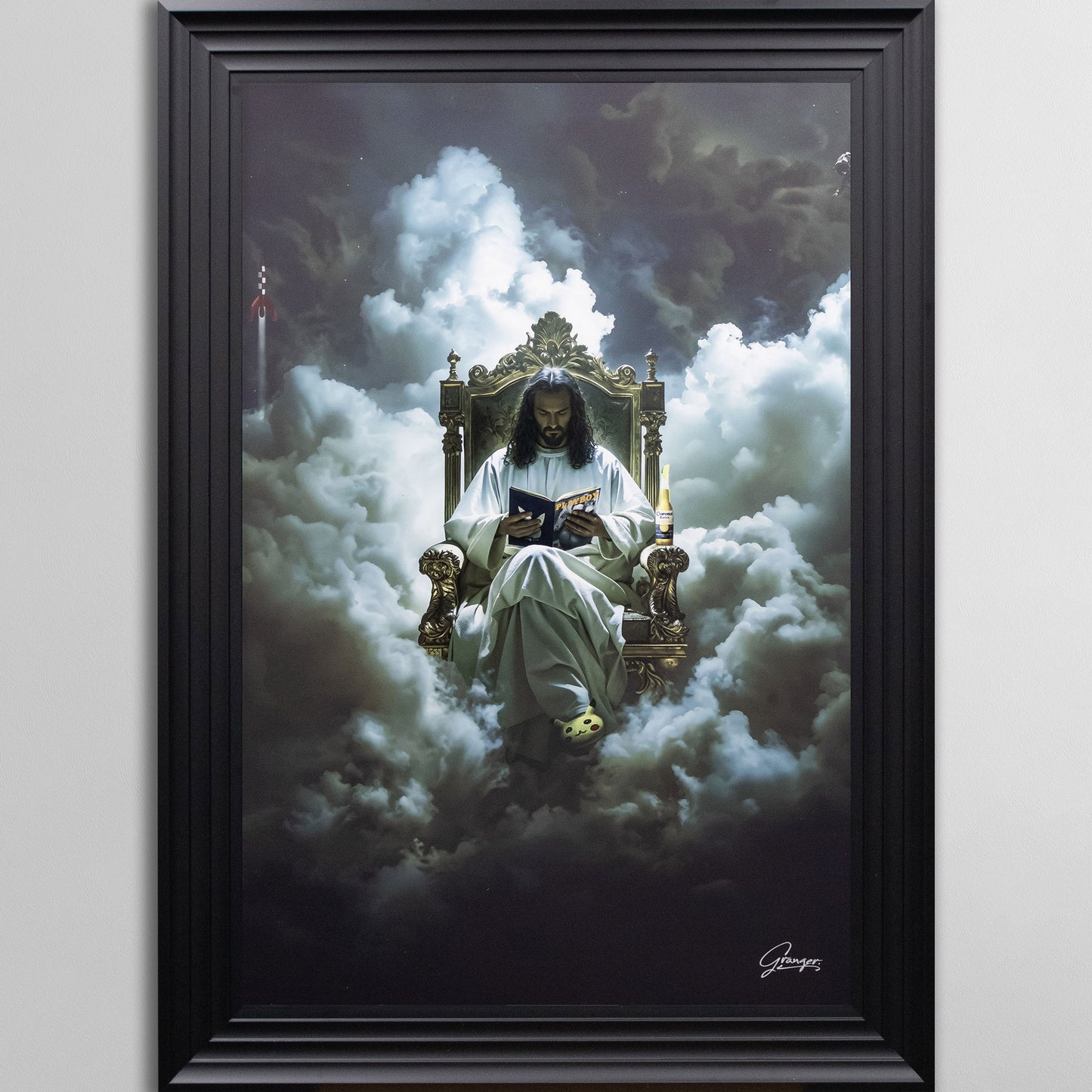 In God We Trust by Alexandre Granger Framed Wall Art